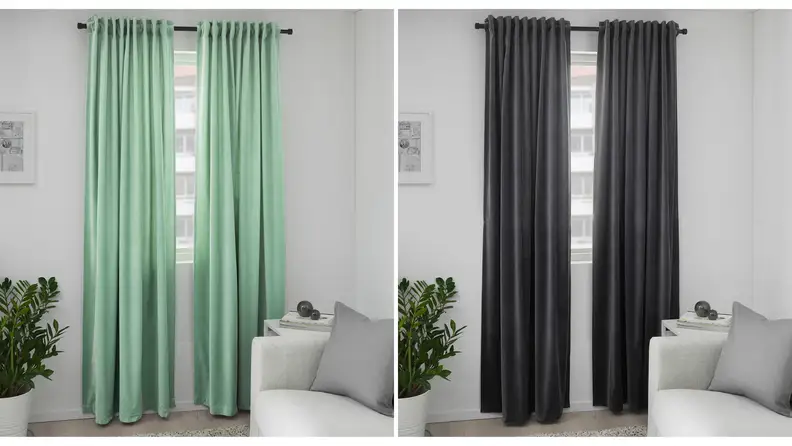 Sanela room-darkening curtains from Ikea