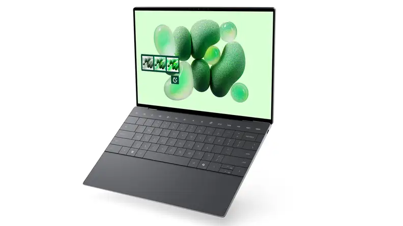 The Dell XPS 13 laptop on a white background.
