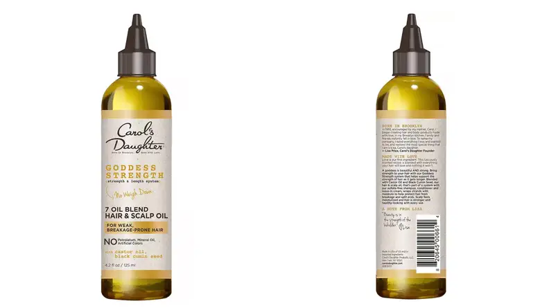 The Carol’s Daughter Goddess Strength Hair & Scalp Oil.
