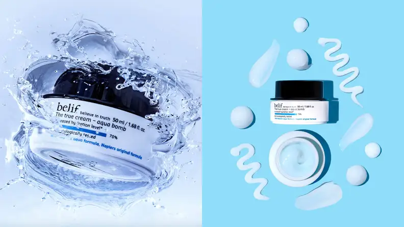 A photo of the Belif The True Cream Aqua Bomb.
