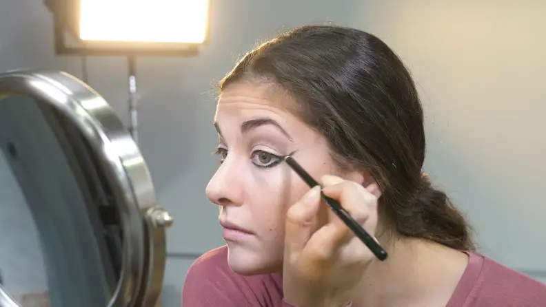Smokey eyeliner
