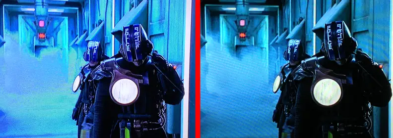 Sanyo FVD48R4 picture comparison