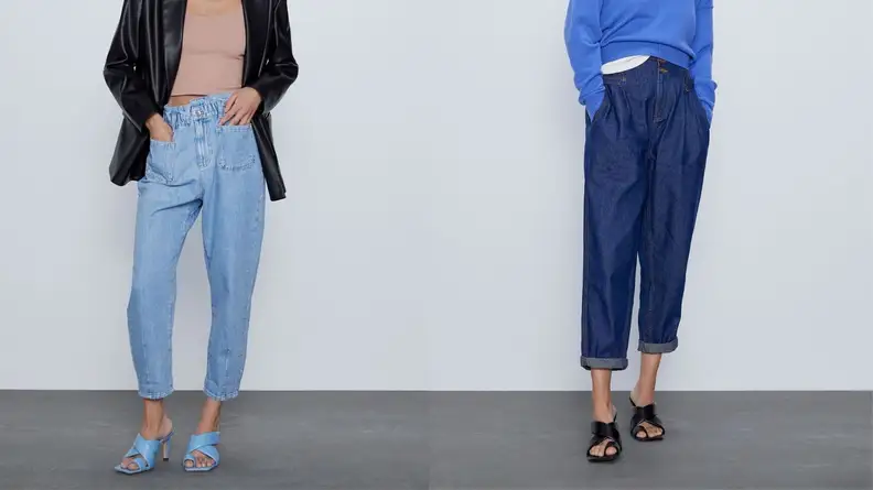Zara loose jeans