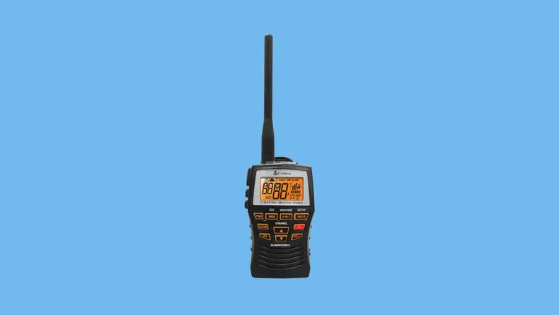 A VHF radio by Cobra.