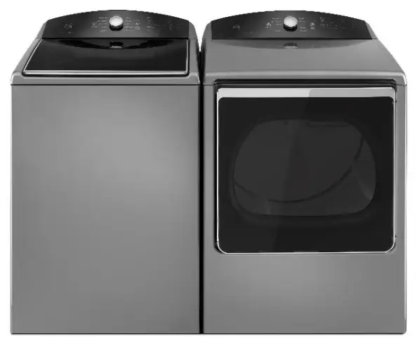 A Kenmore washer and dryer