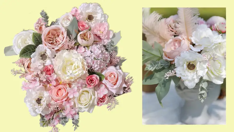 Best places to buy artificial flowers: Amazon