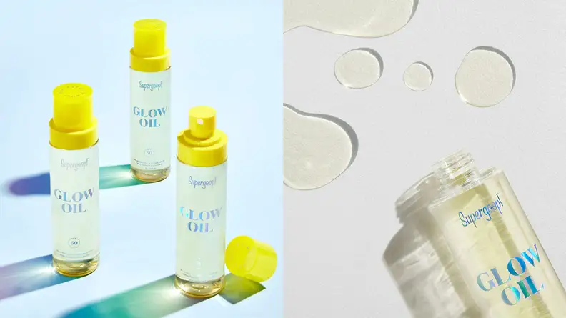 The Supergoop! Sun-Defying Sunscreen Oil.