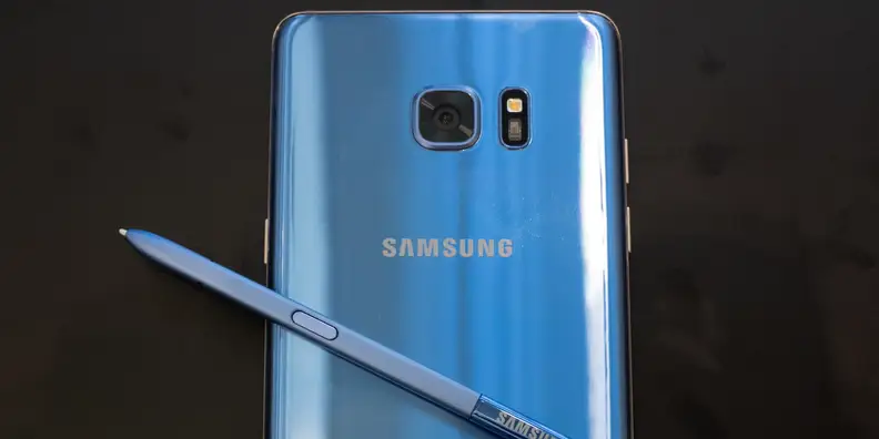 Samsung Galaxy Note 7 Coral Blue