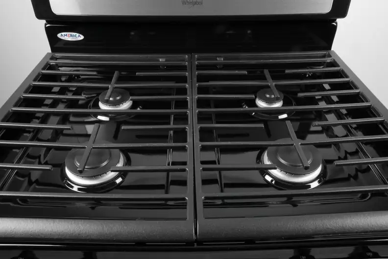 rangetop with four burners