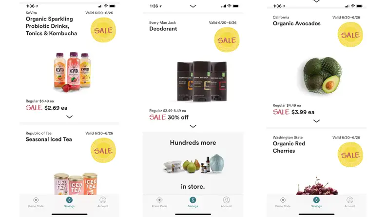 Whole Foods Prime Sale Items