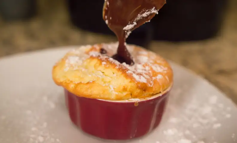 Chocolate: my favorite topping for vanilla things.