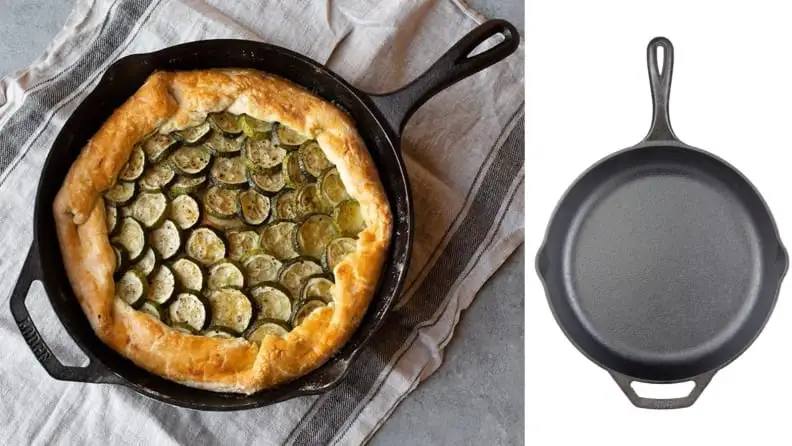 Lodge makes reliable cast iron skillets that won't break the bank.