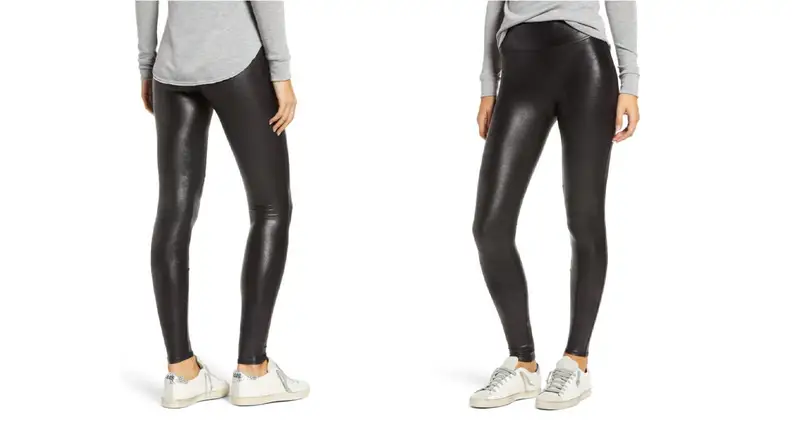 Spanx Faux Leather Leggins