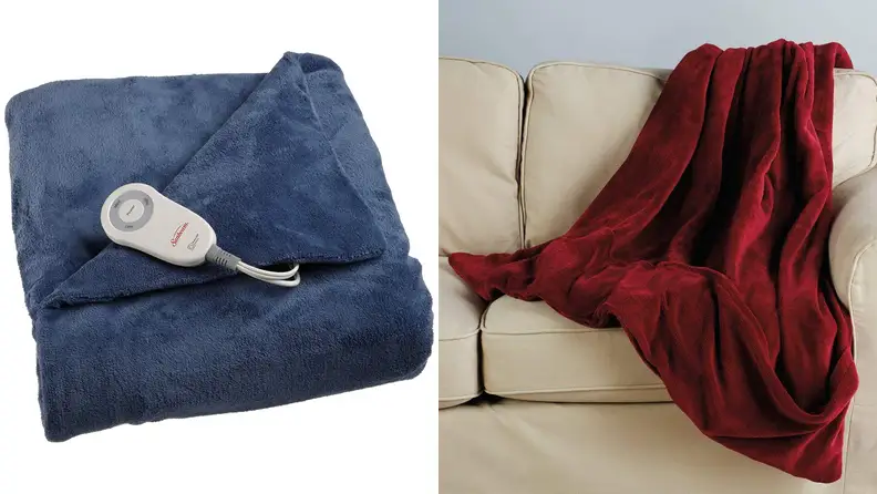Sunbeam Fleece Heated Throw
