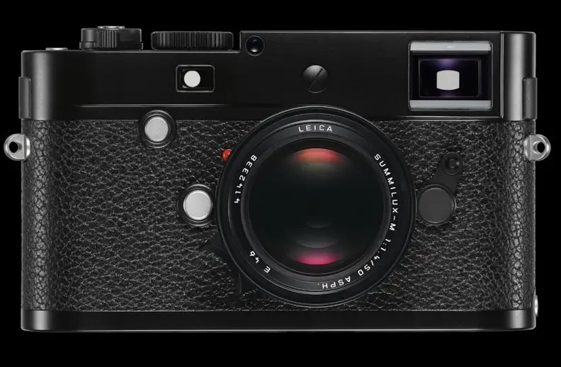 The new Leica-M-P loses the red dot in favor of a more discreet appearance.