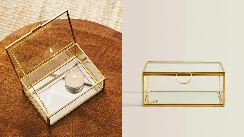 Zara Home glass box