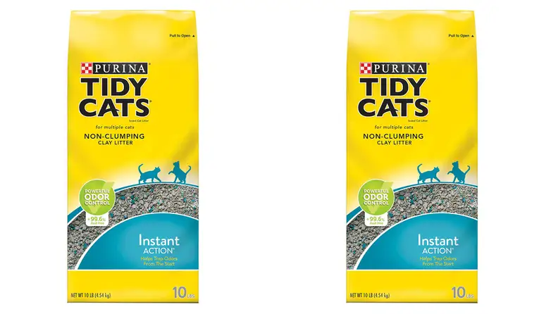 This Purina Tidy Cats Non-Clumping Cat Litter is a great car essential for emergencies.