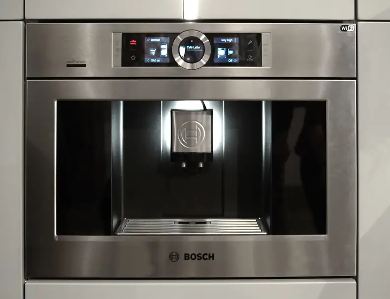 Bosch Home Connect Smart Coffee Maker, installed