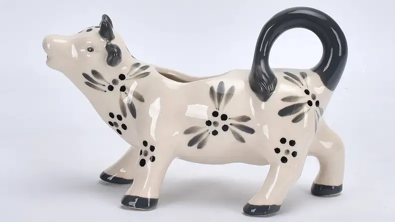 Cow saucer