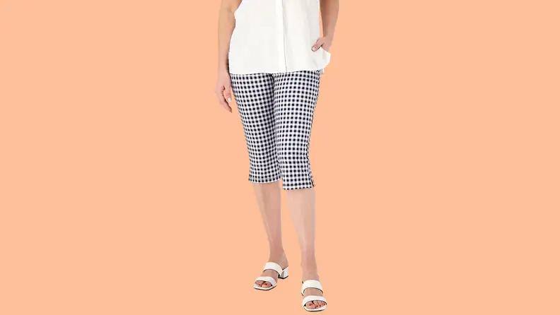 Weekend Regular Printed Premium Stretch Pedal Pushers