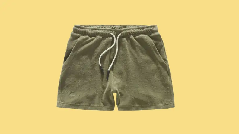 green shorts