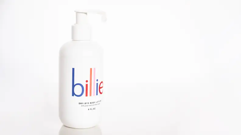 The Billie Dry-Bye Body Lotion.
