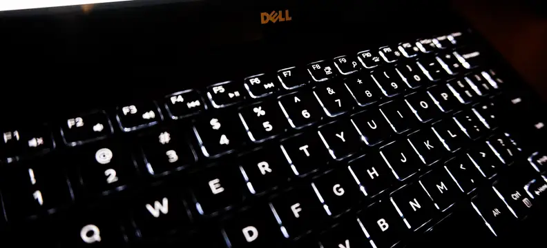 The smaller body causes the keys to be a little closer together.