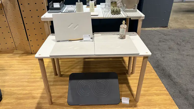 Dorai Bath Mats on display  the IHS Chicago Awards 2024.