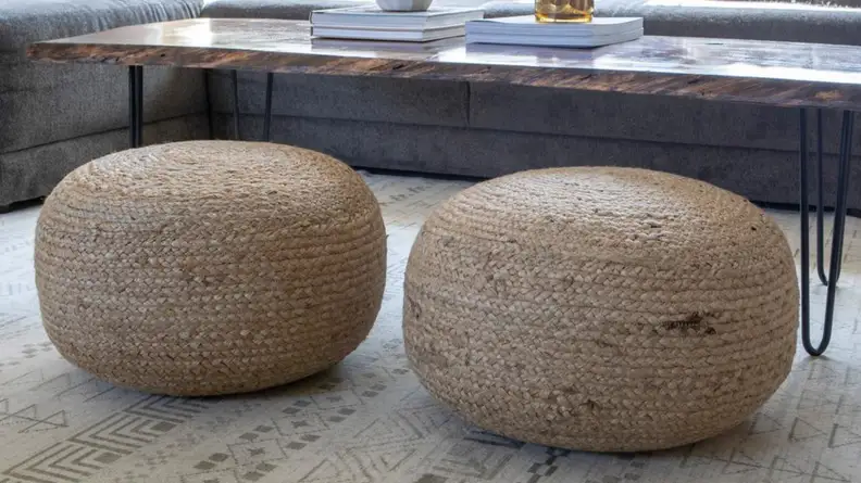Decor Therapy Pouf