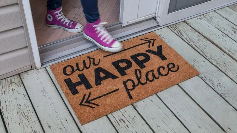 Entryways Happy Place Doormat