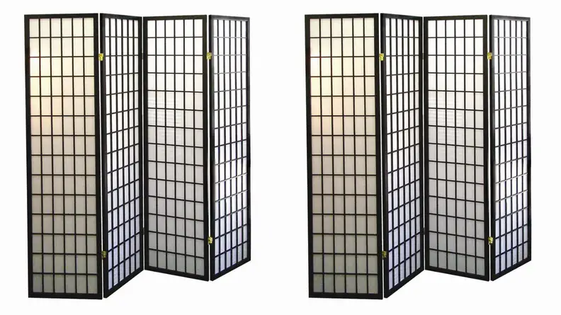 Two room dividers