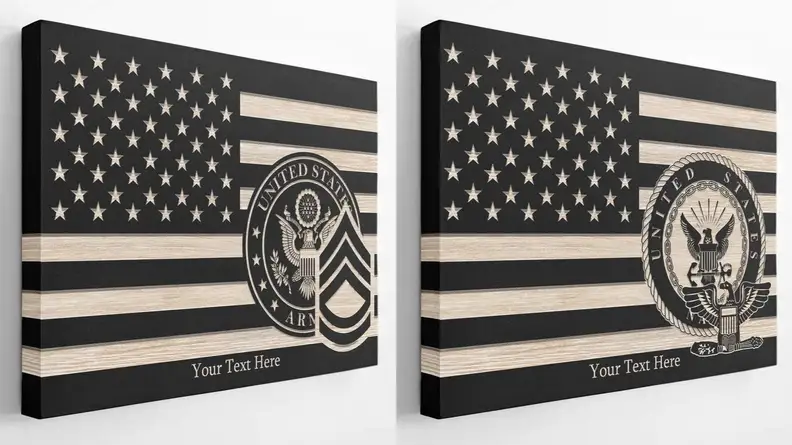 Custom Military Canvas