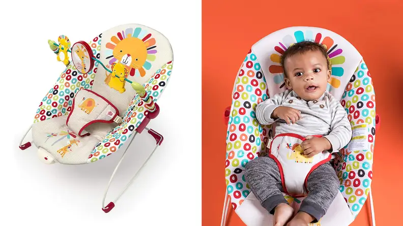 BrightStars Playful Pinwheel Bouncer