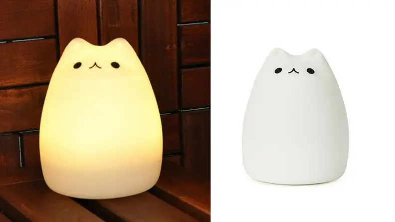 Cat LED children's night light
