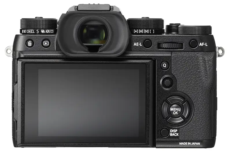 Fujifilm X-T2 Back Panel