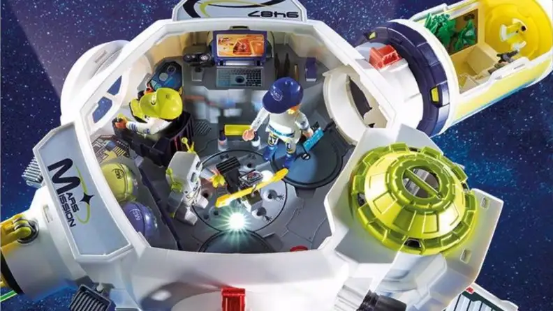 Playmobil space shuttle play set