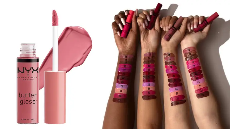 The Butter Lip Gloss comes in a variety of flattering shades.