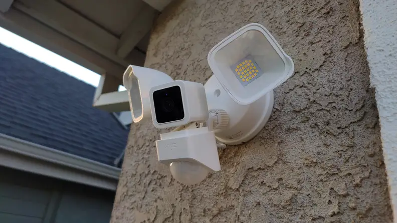 Wyze Cam Floodlight from the right