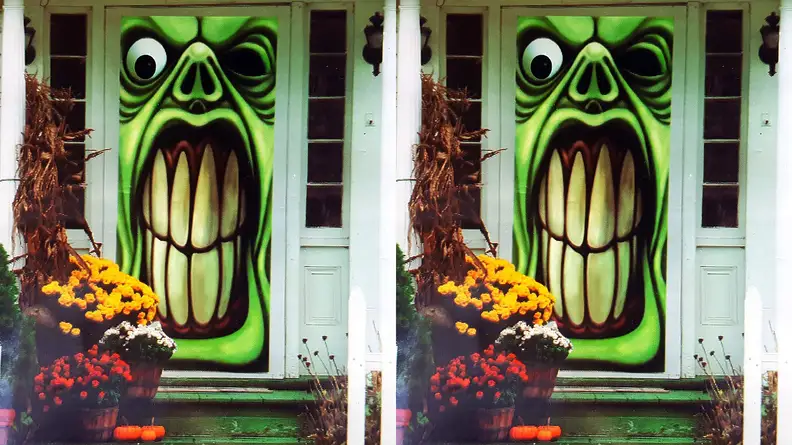 Greenbrier Green Goblin Door Cover