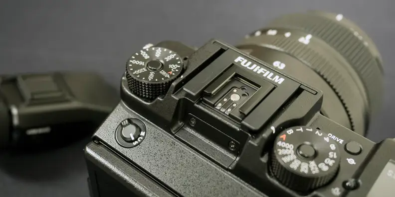 Fujifilm GFX 50S EVF detached