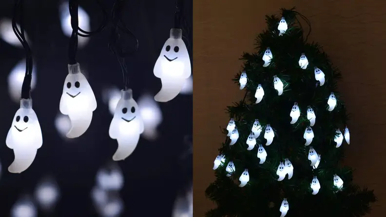 Leviitec Solar Halloween Decorations String Lights