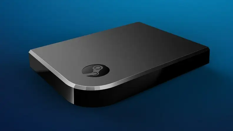 A computer component against a blue background