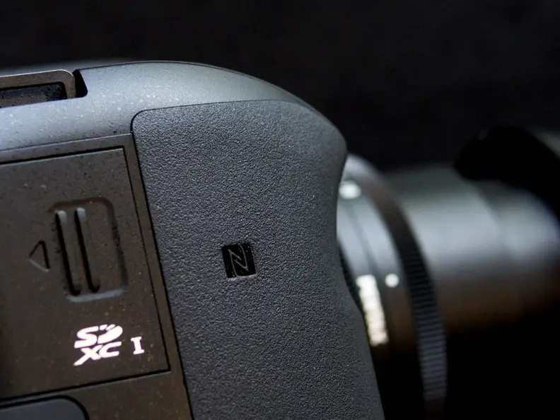 The K-S2 is the first Pentax DSLR to include on-board WiFi, and even offers NFC for easier pairing.