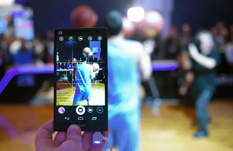For a low-end phone, the Grand X Max+ has an awfully nice camera app.