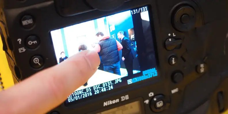 Rather surprisingly, Nikon has included a touchscreen with the D5 that'll even function when wearing gloves.