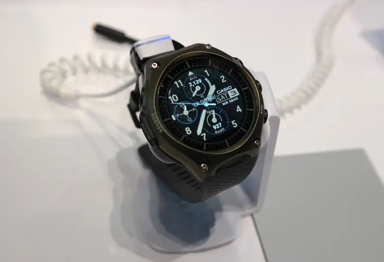 Vanity shot of the Casio WSD-F10 Smart Outdoor Watch