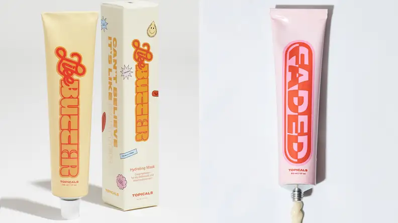 The Like Butter Hydrating Mask and Faded Brightening and Clearing Gel from Topicals.