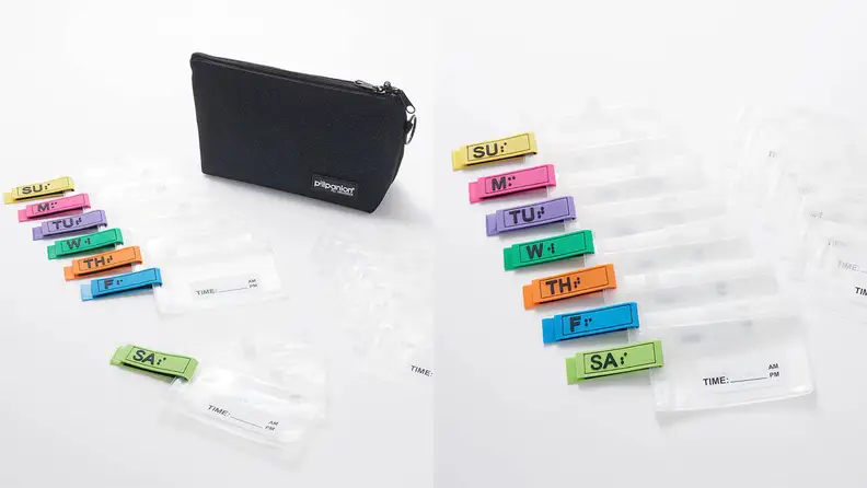 This pill organizer are one of the best QVC products for home organization.
