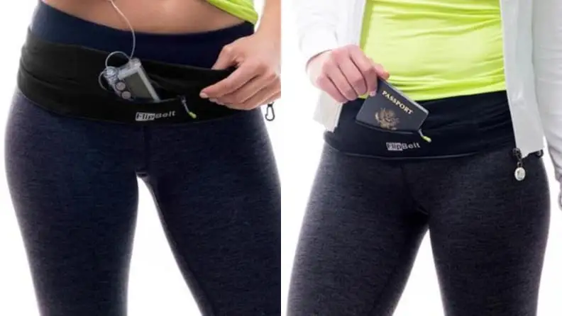 FlipBelt Zipper Belt