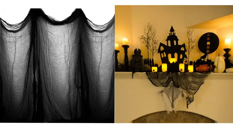 LUTER 80 x 196 Inches Halloween Creepy Cloth